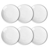 ZAINCA Melamine Dinner Plates, Round Plates,Shatter Resistant, 11 inch, set