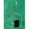 STRONG ACRYLIC "DOG HOUSE" SHAPED DONATION BOX "DJ200"