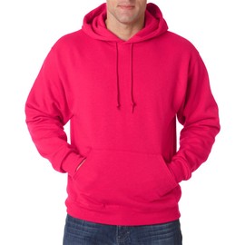 Jerzees Adult 8 oz. NuBlend® Fleece Pullover Hood 4XL CYBER PINK