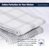 Charlotte Andersen Tea Towels for Kitchen 3 Pack Cotton Dish