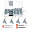 Mr. Pen- Machine Screw Assortment Kit, 370 Pcs: #6-32 Flat