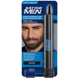 Just for Men Retoque Instantáneo de Canas y Cejas Negro