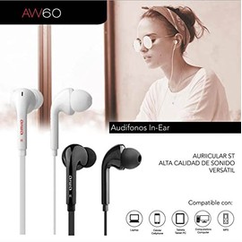 AIWA - Audífonos Inteligentes de Alto Rendimiento Mod. AW60