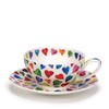Dunoon Tea Cup & Saucer Set Warm Hearts