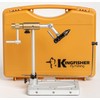 Kingfisher Fly Fishing Clarkfork True Rotary Fly Tying Vise, Gold