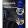Dodomes Rear Bed Step Retractable Truck Bumper Step Replacement for