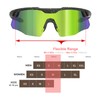 ER00 S598 Wrap Arround Small Baseball Sunglasses for Youth Kids