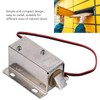 ieron DC 12V 0.6A Mini Electromagnetic Lock Cabinet Drawer Intelligent