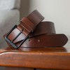 Nickel Smart Cold Mountain Brown Belt - 40"