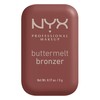 NYX Professional Makeup Buttermelt Powder Bronzer, Up To 12H Wear,