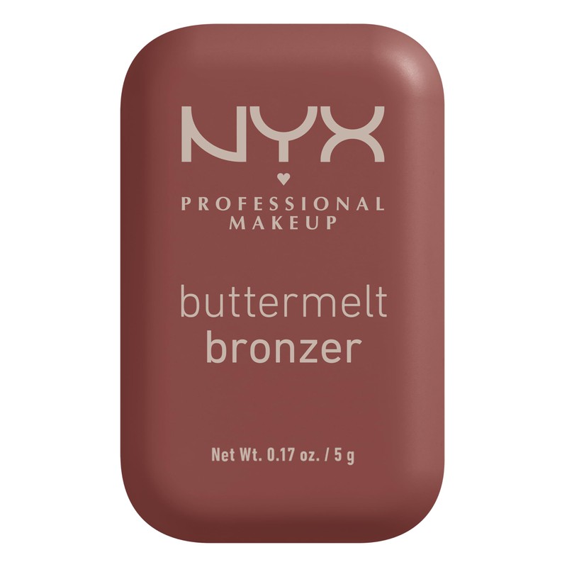 NYX Professional Makeup Buttermelt Powder Bronzer, Up To 12H Wear,
