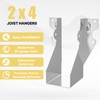 20 pcs 2x4 Joist Hanger,LU26 18 Gauge Double Shear Face