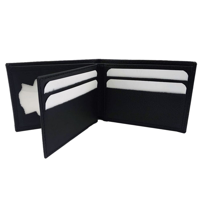 PIEL CABRERA National Police (CNP) Wallet Model 810 with Flag,
