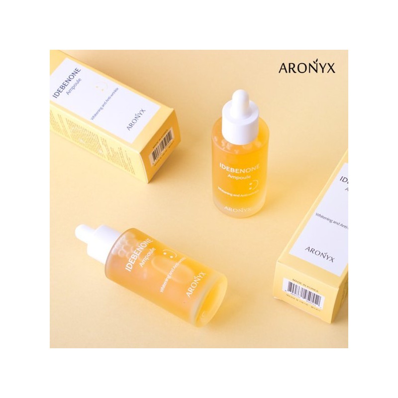 Aronix 이데베논 앰플 50mlx3+아이크림 증정 Idebenone Ampoule 50mlx3 + Eye