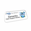 Customised Print Hello My Name is Badge Cute Elephant Design