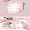 BOYATONG Unicorn timetable wipe clean, timetable magnetic, school enrolment girl