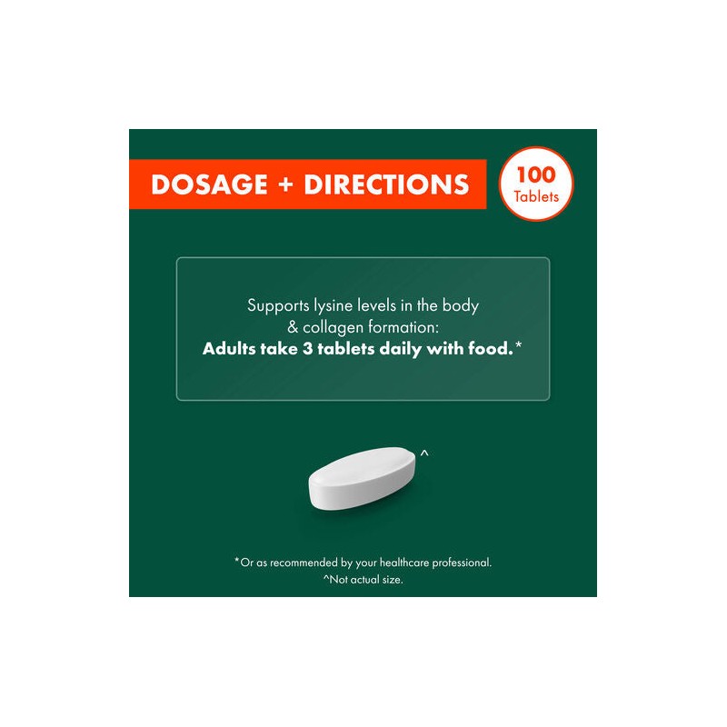 Nature's Own Double Strength Cold Sore Relief 100 Tablets