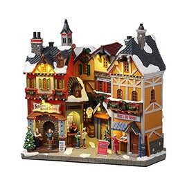 Lemax 25869 Vail Village Facade: Alpine Winter Shops