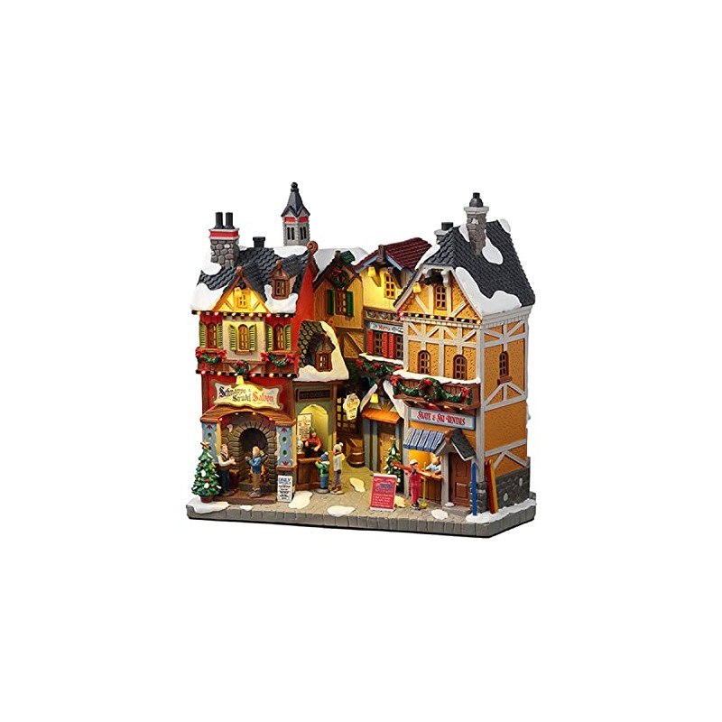 Lemax 25869 Vail Village Facade: Alpine Winter Shops