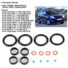 Terisass Fuel Injector Seal Kit Rubber Washer O-Ring Injector Seal