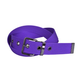 KASAJIMA 1.3 inches (32 mm) Nylon 1P Work Belt (Chlornickel) Men's [K1P], purple