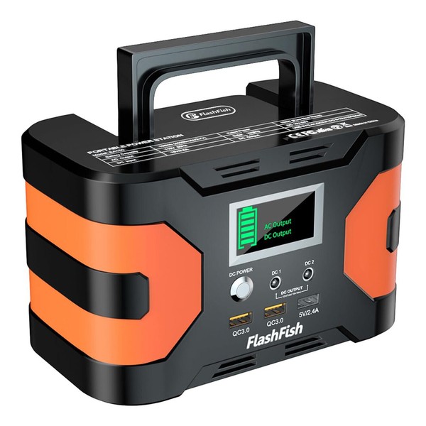 FF Flashfish FlashFish EA150 Portable Power Station 166Wh Li-ion Solar