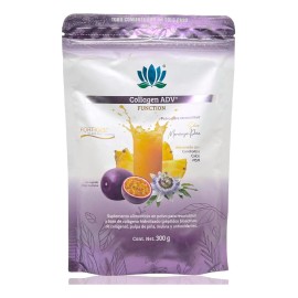 Colágeno Hidrolizado Maracuyá Piña 300 G Collagen Adv Pure H