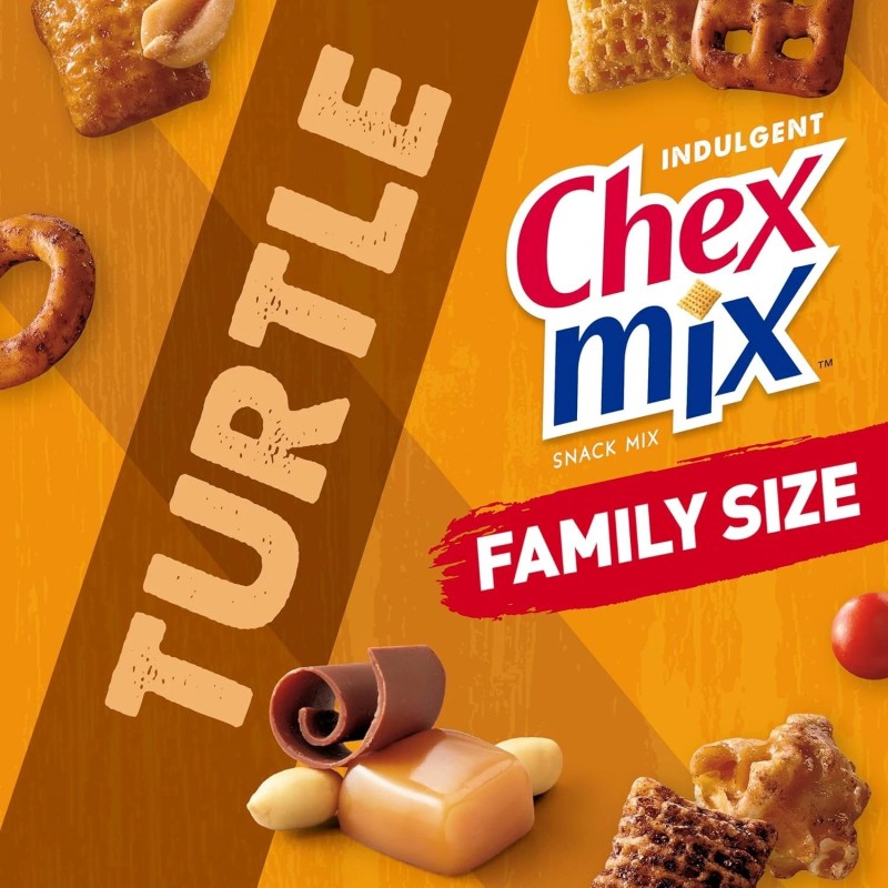 Chex Mix Turtle Snack Mix, 13.5 oz Bag