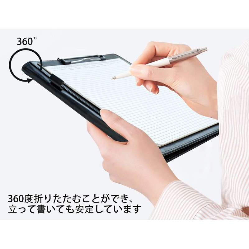 Clipboard Folder Leather Conference Pad Desk Pad Signature Folder A4 Document