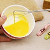 Whisking Cream Butter Ceramic Handle Egg Beaters Manual Stainless Steel