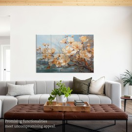 JaneTech 8 Pack Art Acoustic Panels 48x32 Inches Sound Absorbing Panels Acoustic Treatment for Studios, Offices, Theaters, Adhesive Included