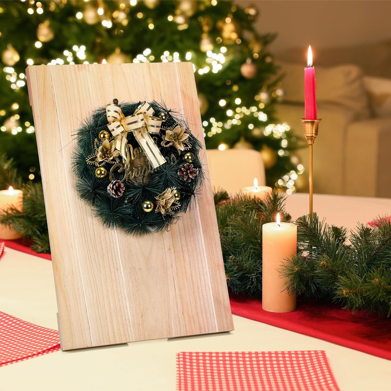 Lineshading Wreath Easel for Wreaths Making Christmas Wooden Wreath Stand
