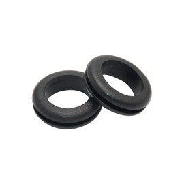 LAR-ME 1 Inch Rubber Grommets, 3/4” ID, 20PCS Rubber Grommets for Wiring, Rubber Hole Grommet for Wires, Cables, Plugs, Automotive