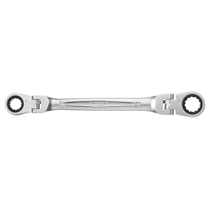 TONE RMFW-0810 Double Head Ratchet Offset Wrench Double Sided Width