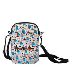 AATOP Cllue Movie Umhängetasche Cllue TV Movie Geschenk Cllue Geschenk für Frauen True Crime Junkie Geschenk Mord Mystery Cllue Handtasche, Green& Plum 1UK, large