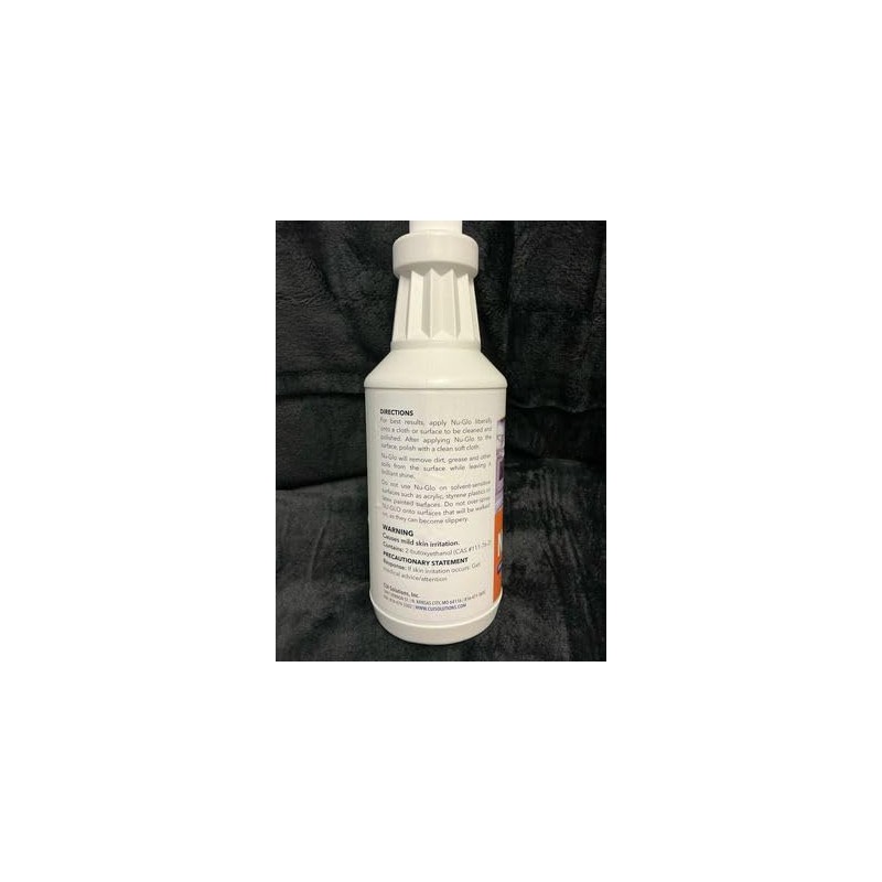 CUI Solutions Nu Glo Stainless Steel Cleaner and Polish RTU,