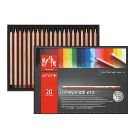CREATIVE ART MATERIALS Caran D'ache Luminance Colored Pencil Set of 20 (6901.720)
