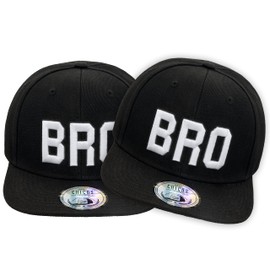 JOHNNY CHICOS Sorry I'm Fresh Cute Children's Cap Snapback 49-56 cm Head Circumference, Black:Bro+Bro