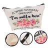IWOWHERO Women Purse Small Travel Pouch Makeup Storage Bag Small
