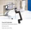 Faucet Extender Bathroom Kitchen Sink Attachment Robotic Arm Swivel Aerator