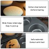 2 Pack Muffin Tray 4 Cup Muffins Pan Non-Stick Cupcake