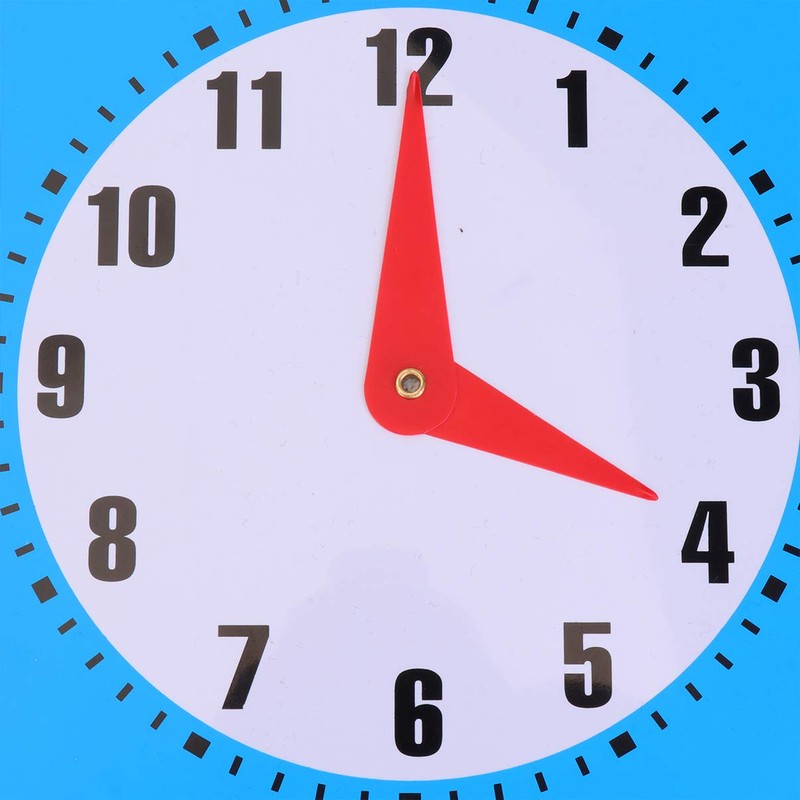 NUOBESTY Will Clock Office Hours Sign Open And Closed Board