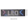 LED Car Sign Professional 13.7x4.0inch Thin Waterproof Scrolling Programmable Flexible
