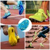 130 Pack 3/16 Inch Stainless Steel Pyramid Track Spikes with