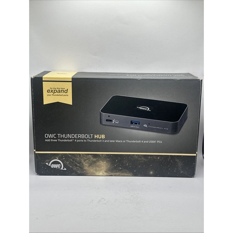 OWC 5 Port Thunderbolt Hub - 60W Charging, (3) Thunderbolt