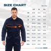 Portwest Polyester Cotton Euro Work Overall, Size: S. Colour: Red,
