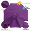 EliteShade USA 9FT Replacement Covers 8 Ribs Market Patio Umbrella