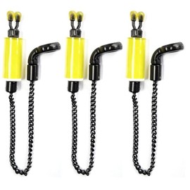 TJR Tackle Bobbins Bite Indicators Carp fishing Tackle for Bite Alarms and bank sticks (Yellow)
