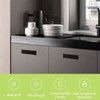 UFURMATE Flush Mount Door Pull, Stainless Steel Pocket Door Handle