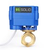 U.S. Solid Motorized Ball Valve- 3/4" Brass Ball Valve with